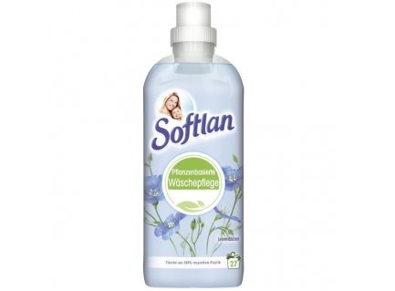 Softlan péče o prádlo na rostlinné bázi Lněné květy, 27 dávek, 650ml